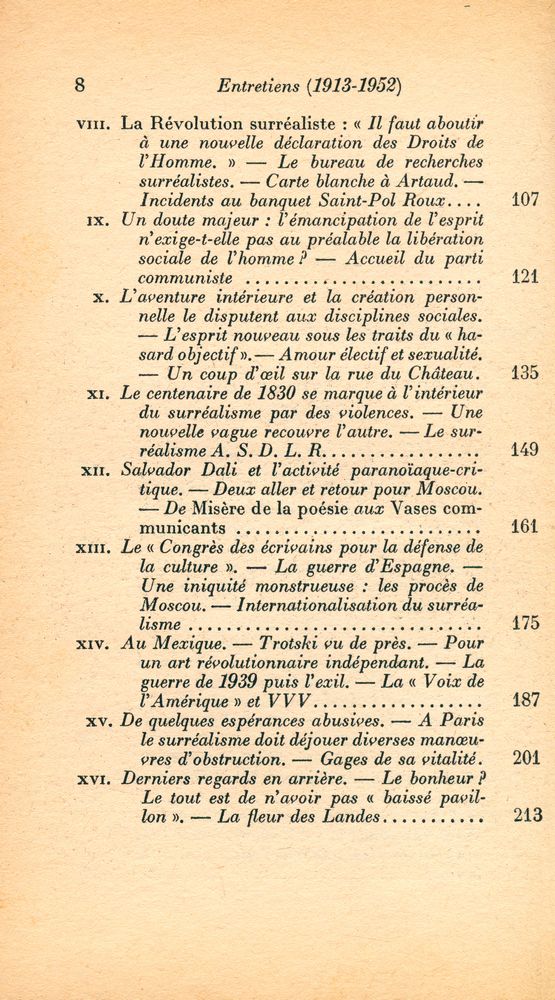 『Entretiens(1913 - 1952)』 3