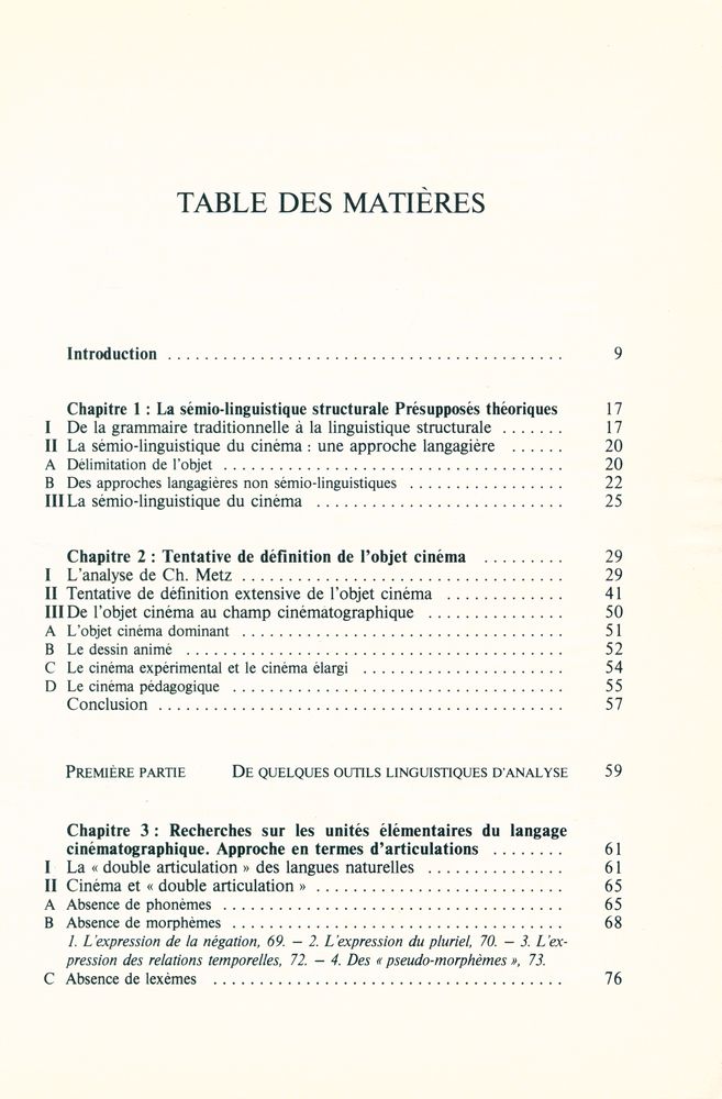 『Cinéma et production de sens』 2
