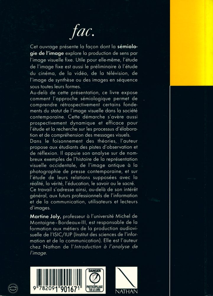 『L'image et les signes: Approche sémiologique de l'image fixe』 5