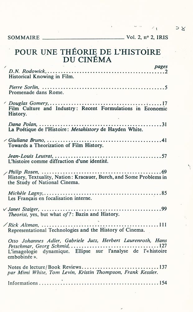 『iris』 vol. 2 nº 2 1984 2