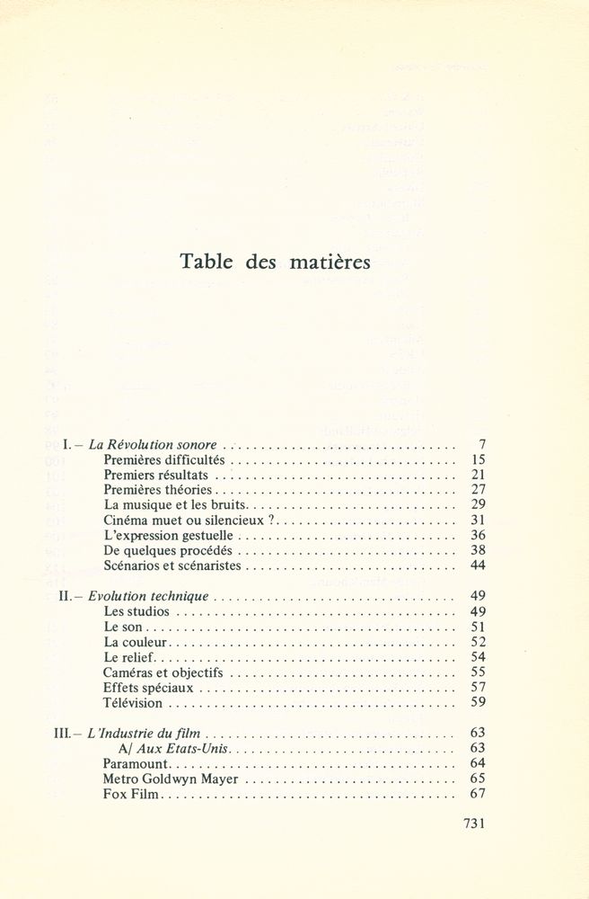 『HISTOIRE DU CINEMA Ⅳ. les années 30: Art et Industrie』 2