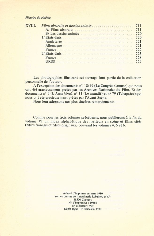 『HISTOIRE DU CINEMA Ⅳ. les années 30: Art et Industrie』 7