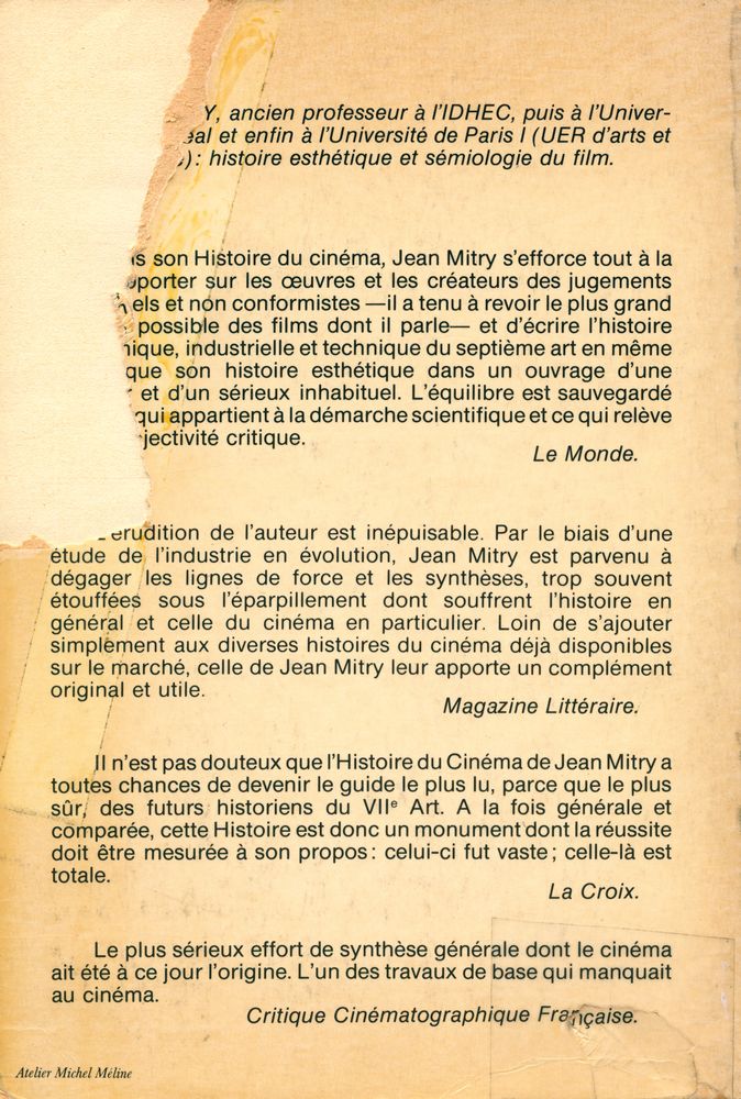 『HISTOIRE DU CINEMA Ⅴ. les années 40: Art et Industrie』 7
