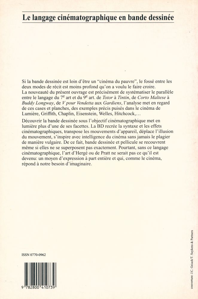 『Le langage cinématographique en bande dessinée』 3