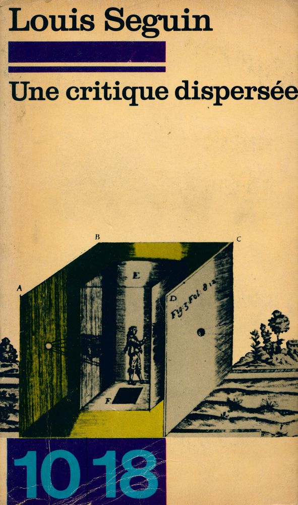 『UNE CRITIQUE DISPERSÉE』 1