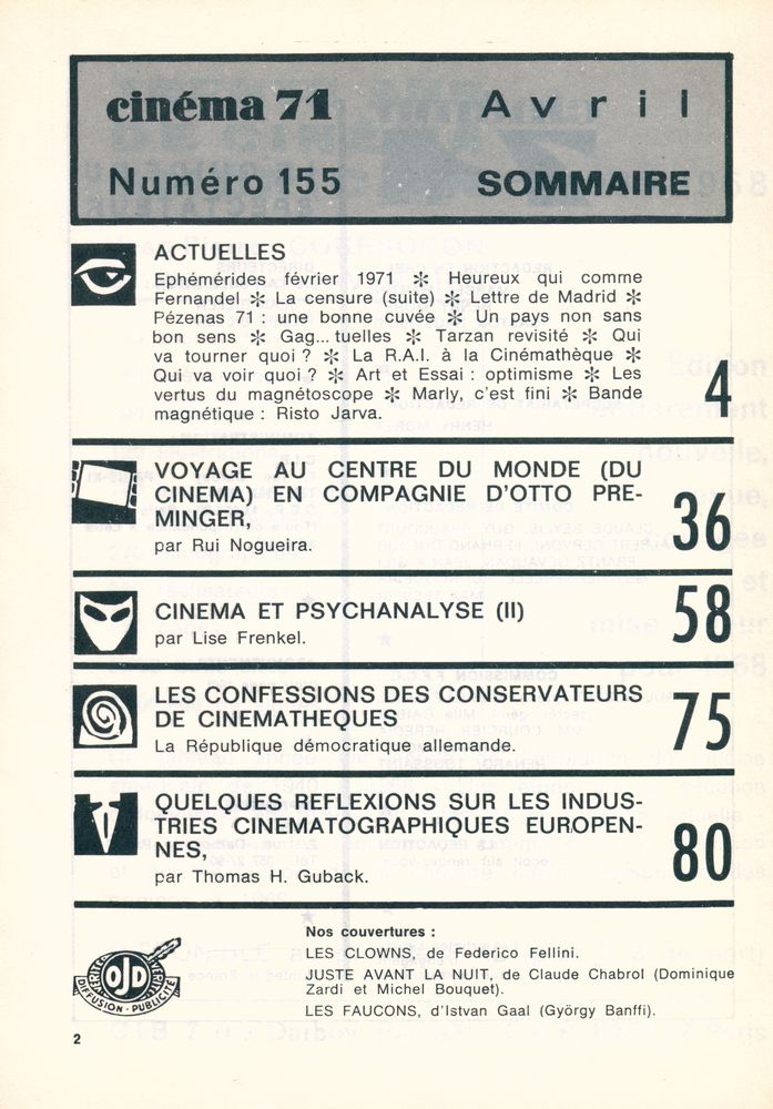 『cinéma : LE GUIDE DU SPECTATEUR』 71  2
