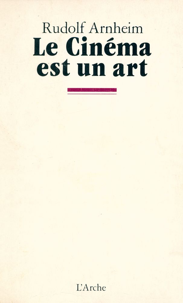 『Le cinéma est un art』 1
