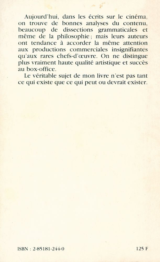 『Le cinéma est un art』 3