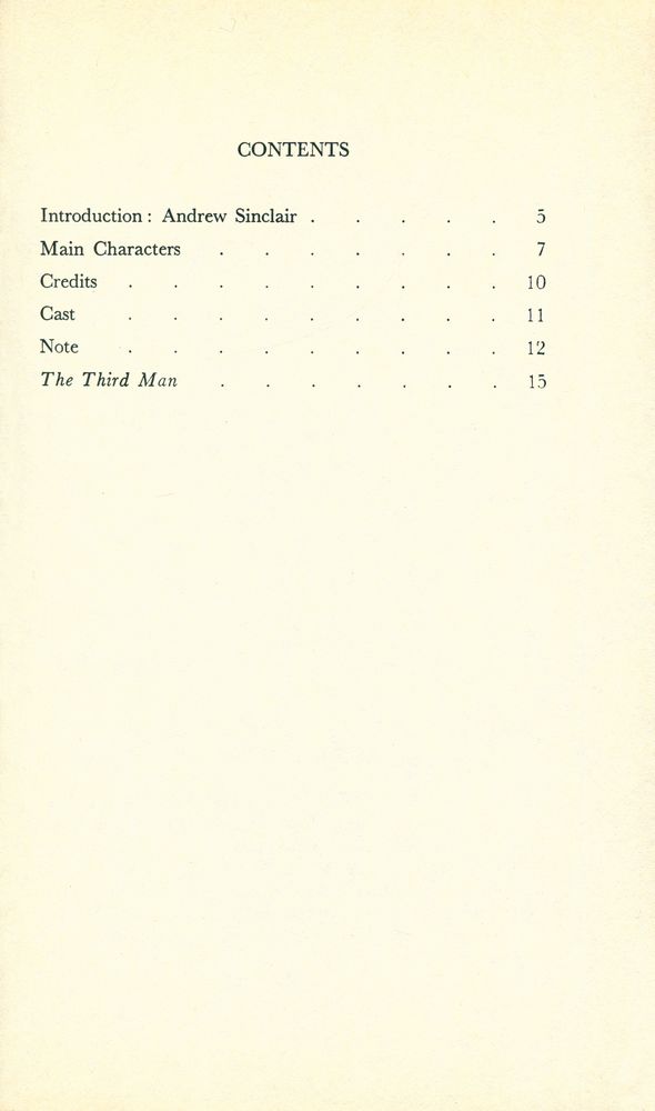 『THE THIRD MAN』 2