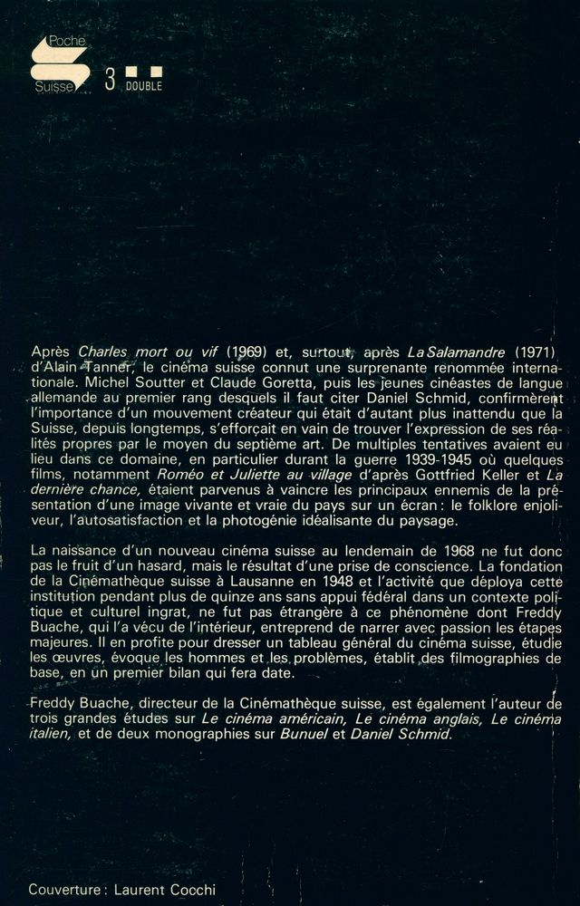 『LE CINÉMA SUISSE』 4