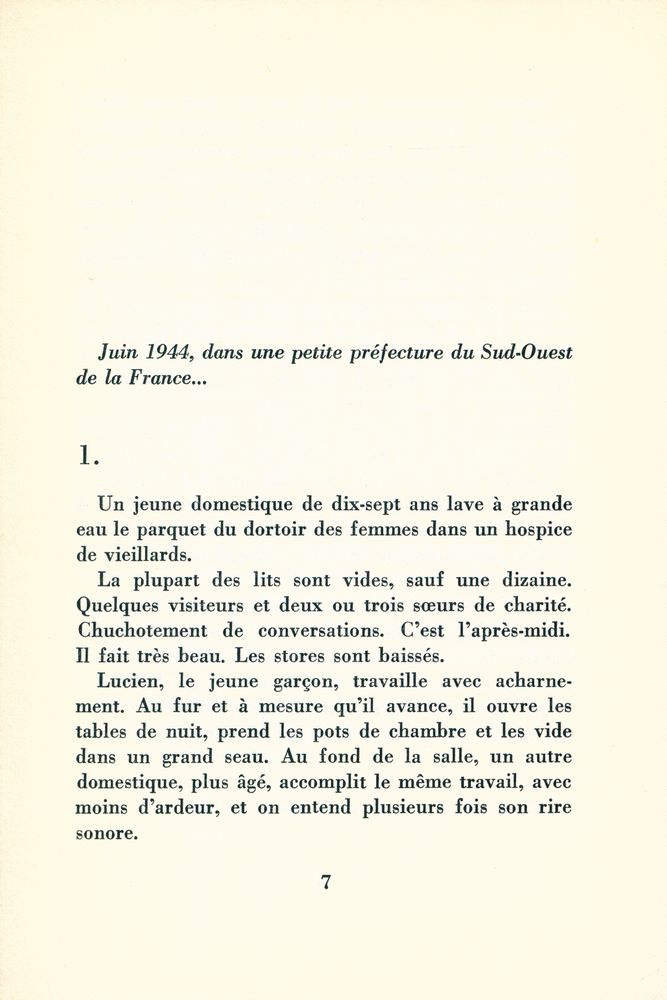 『LACOMBE LUCIEN』 2