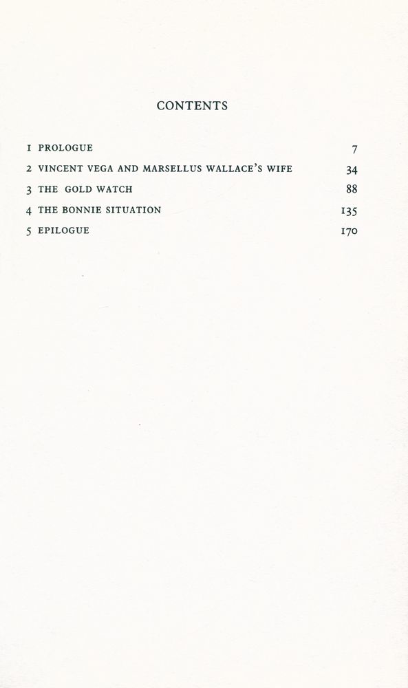 『PULP FICTION』 2