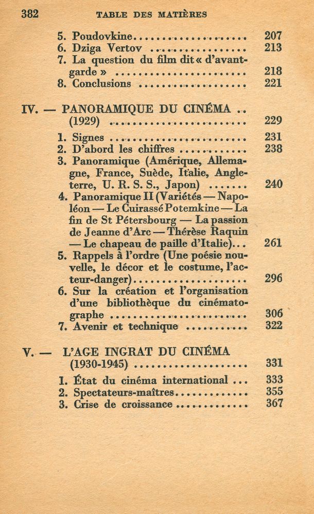 『L'AGE INGRAT DU CINÉMA』 3