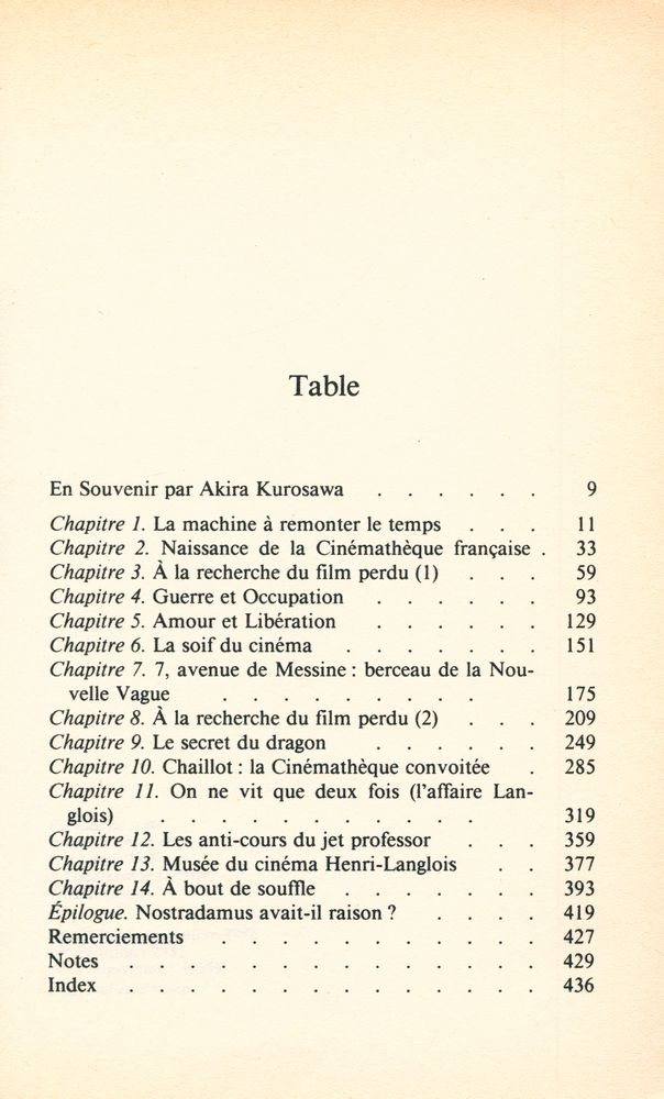 『HENRI LANGLOIS : Premier citoyen du Cinéma』 2