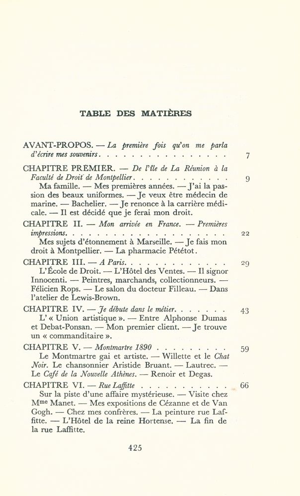 『Souvenirs d'un marchand de tableaux』 2