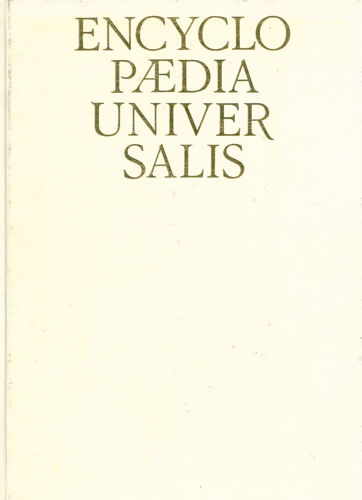 『ENCYCLOPAEDIA UNIVERSALIS 14 - PASCOLI - POWYS』 1