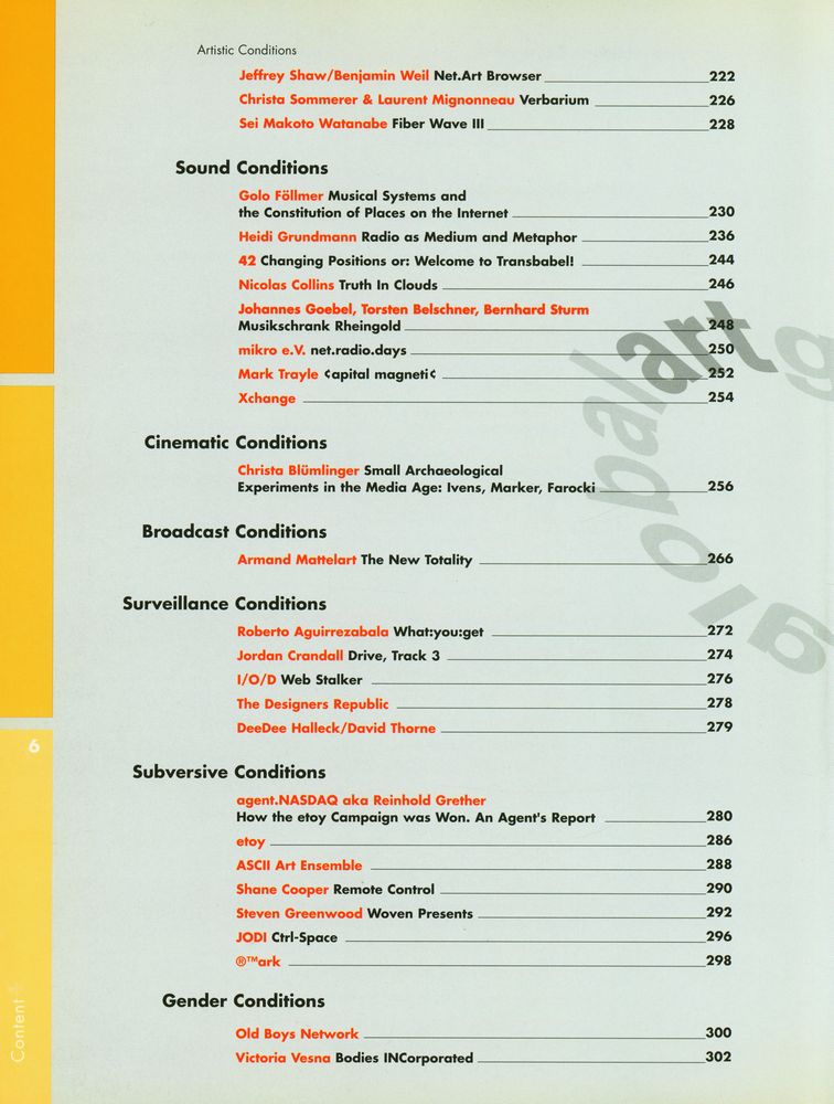 《net condition : art and global media》 4