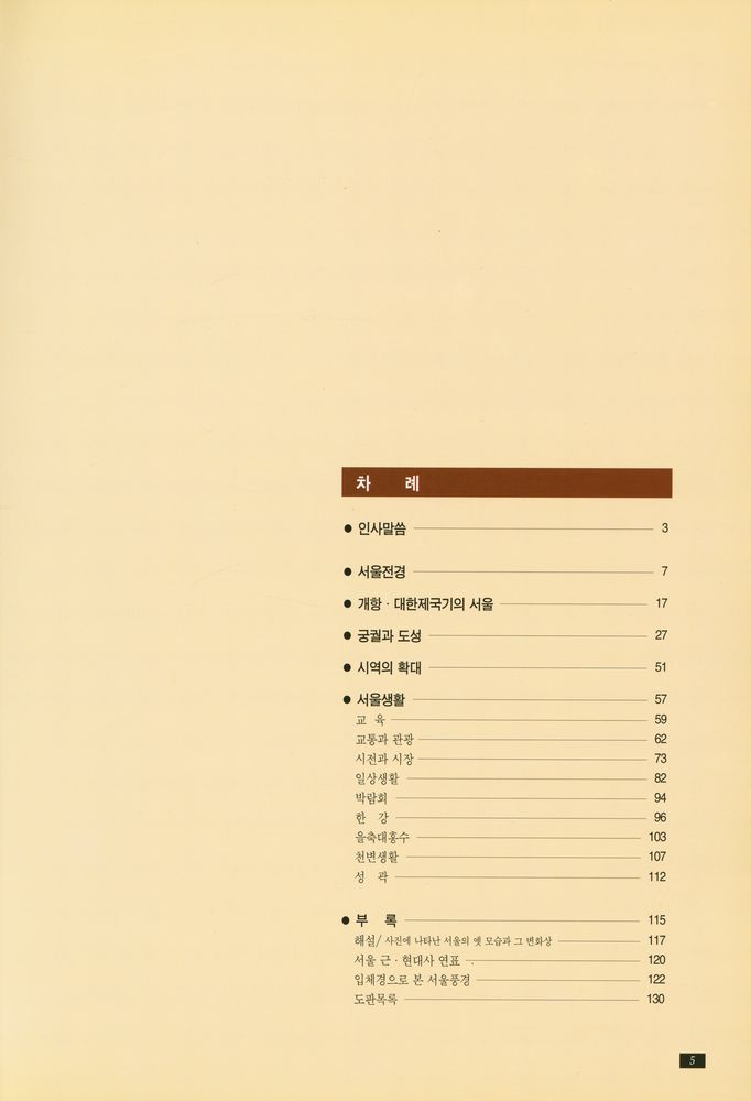 《서울특별시립박물관 개관준비특별전 2》 『서울의 옛모습』 2