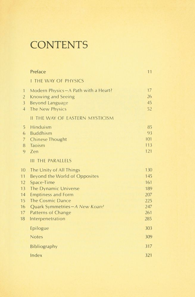 『THE TAO OF PHYSICS : An Exploration of the Parallels Between Modern Physics and Eastern Mysticism』 2