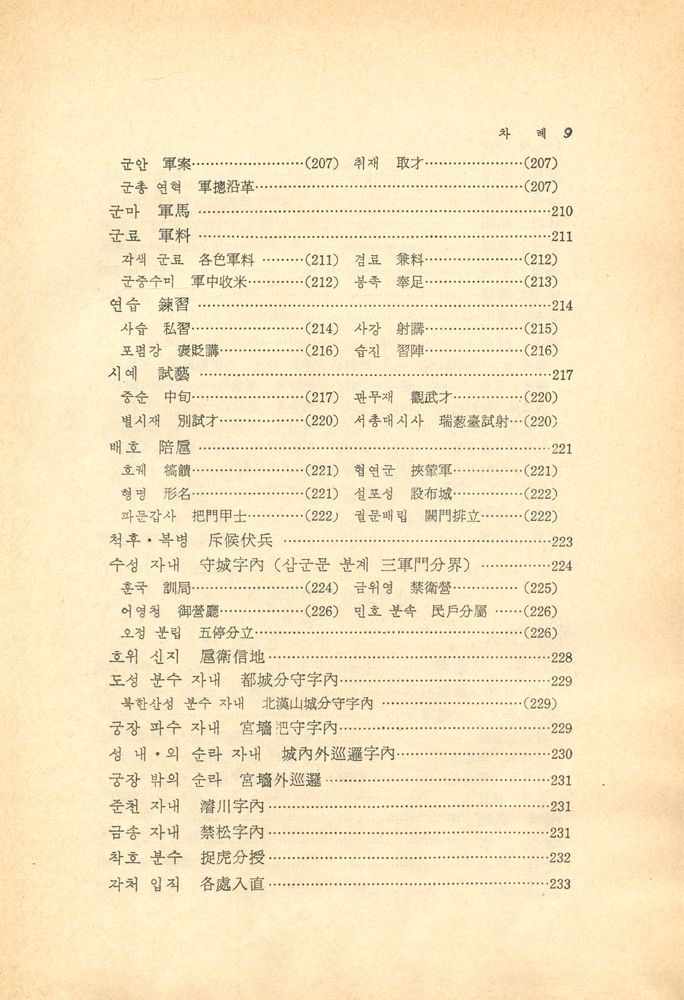 『고전국역총서 - 만기요람 Ⅱ : 軍政篇(군정편)』