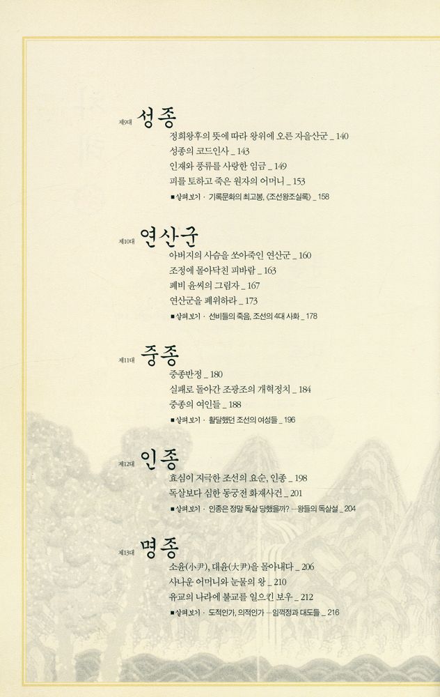 『조선왕조사 전(傳)』 4
