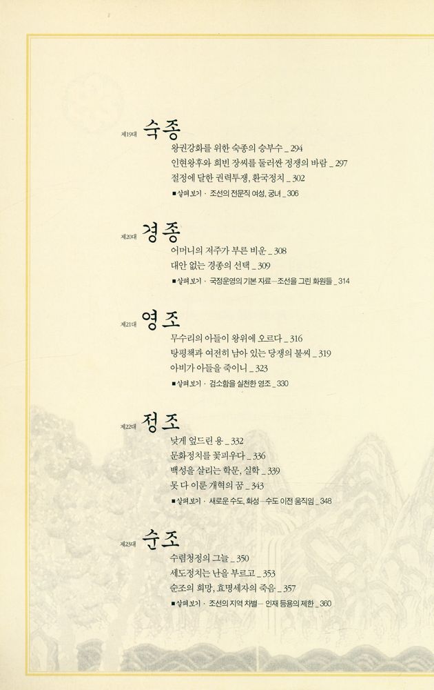 『조선왕조사 전(傳)』 6