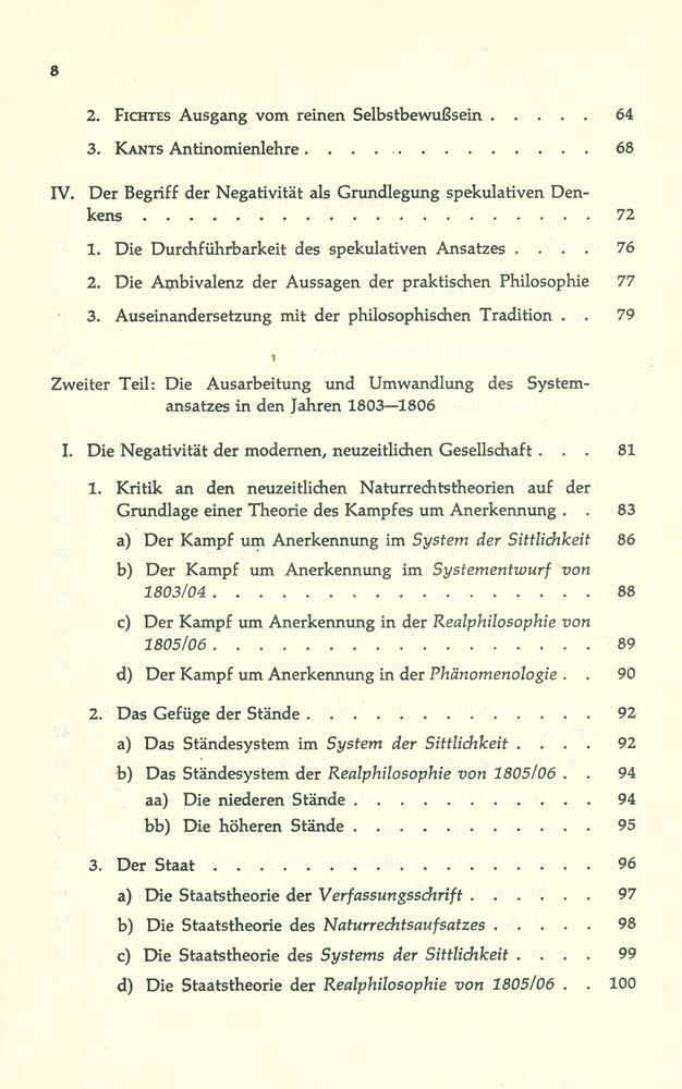 『Der Begriff der Negativität in den Jenaer Schriften Hegels』 3