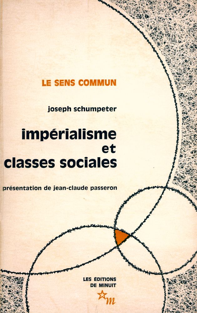 『LE SENS COMMUN: impérialisme et classes sociales: présentation de jean - claude passeron』   1