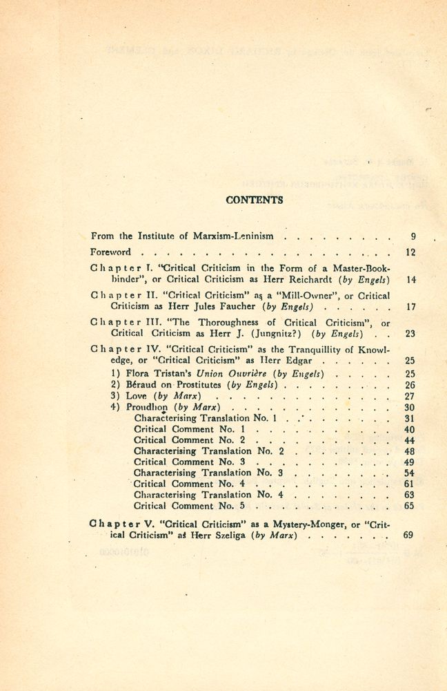 『The Holy Family, or Critique of Critical Criticism : against Bruno Bauer, and Company』 2
