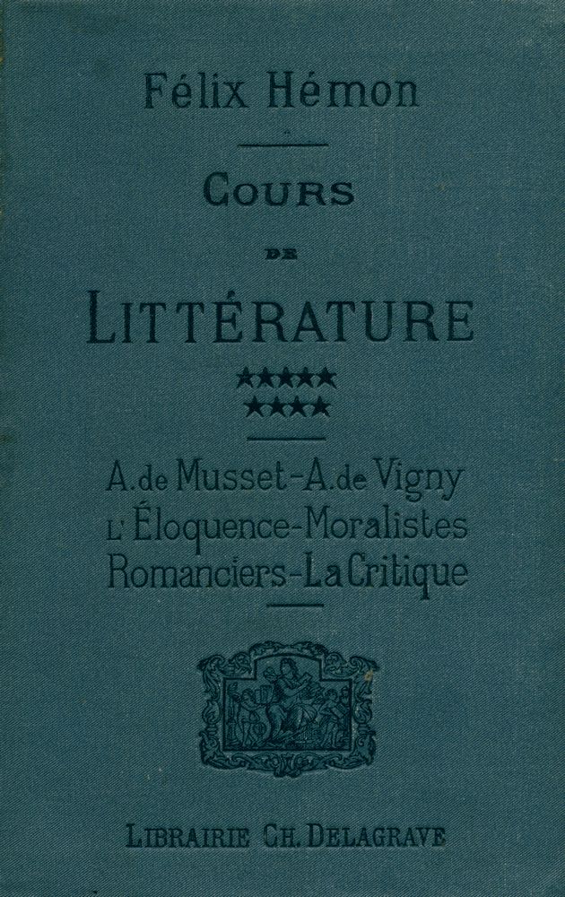 『COURS DE LITTÉRATURE』 1