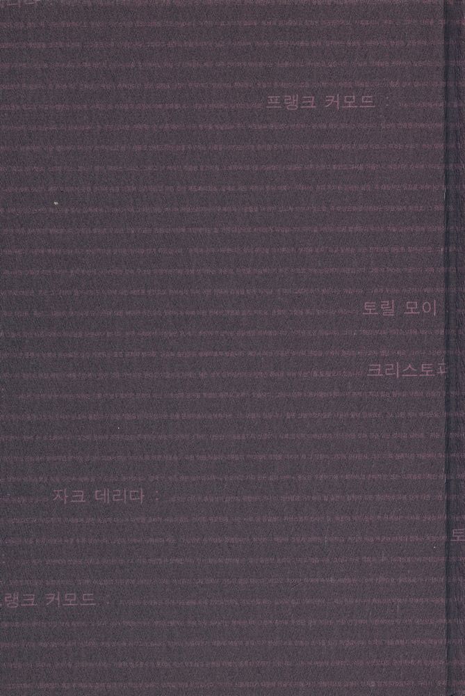 『이론 이후 삶 : 데리다와 현대이론을 말하다』 3