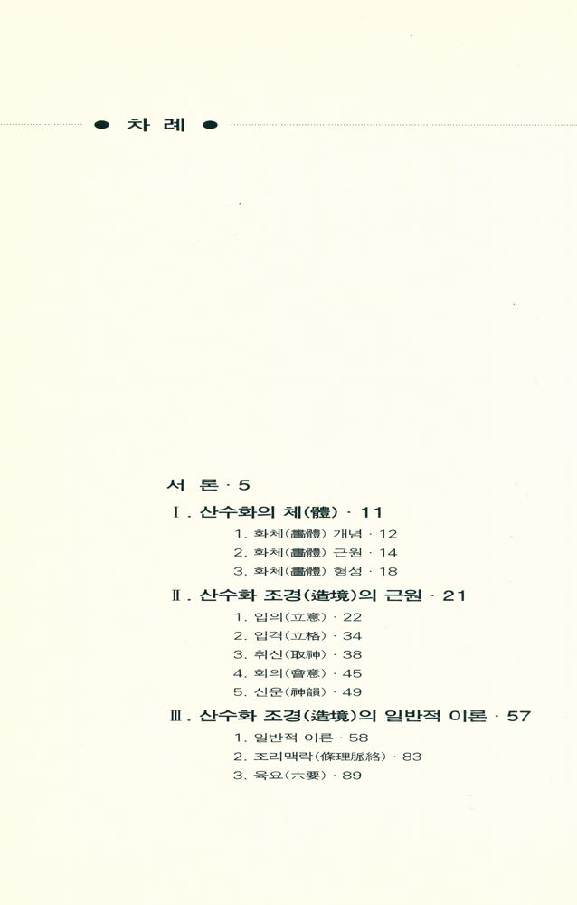 『산수화의 조경이론』 2