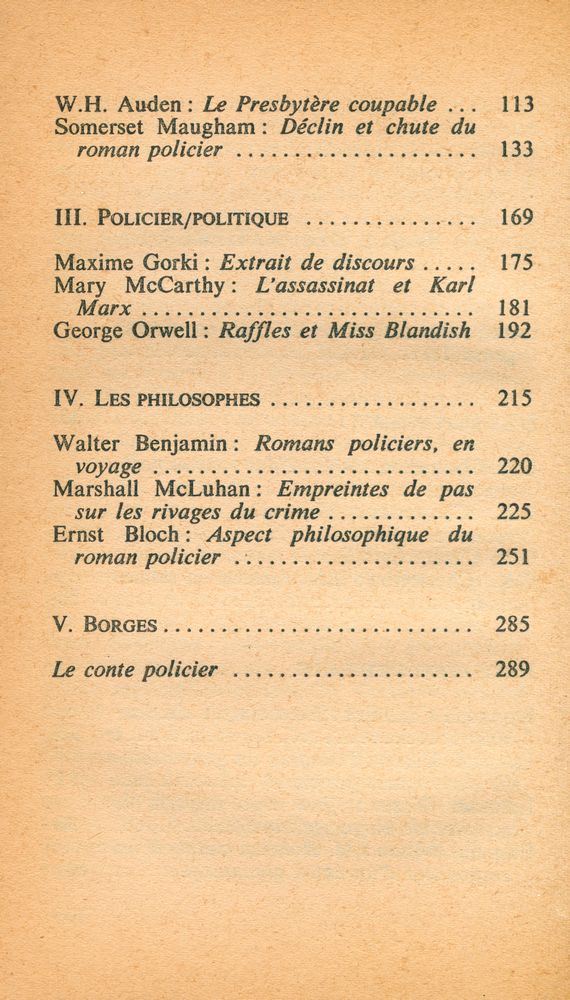 『Autopsies du roman policier』 3