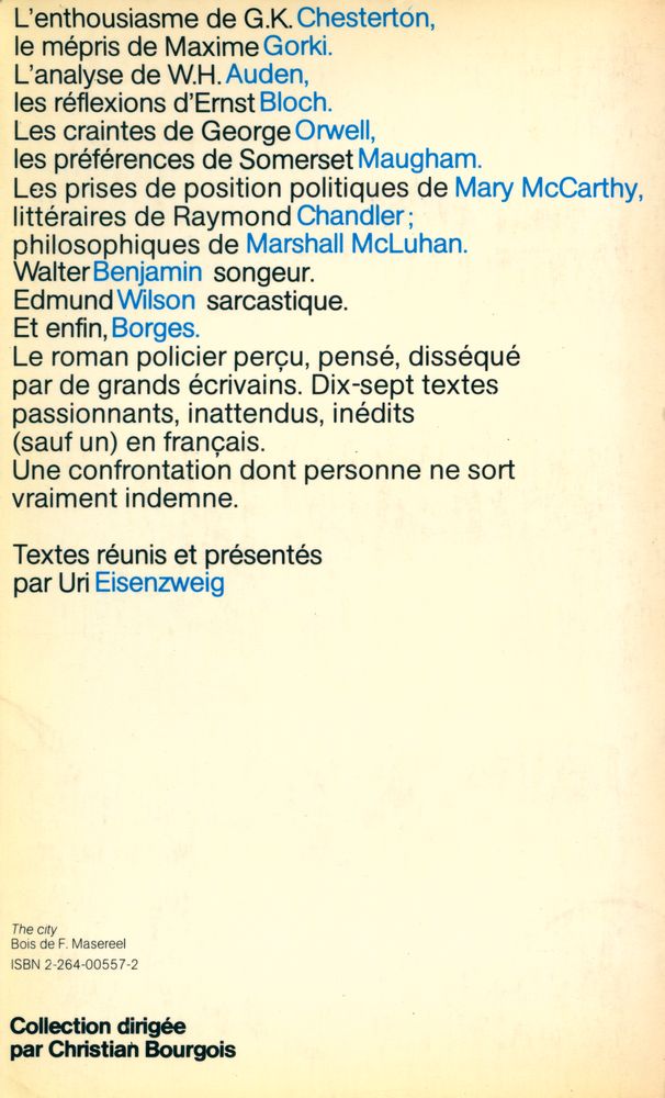 『Autopsies du roman policier』 4