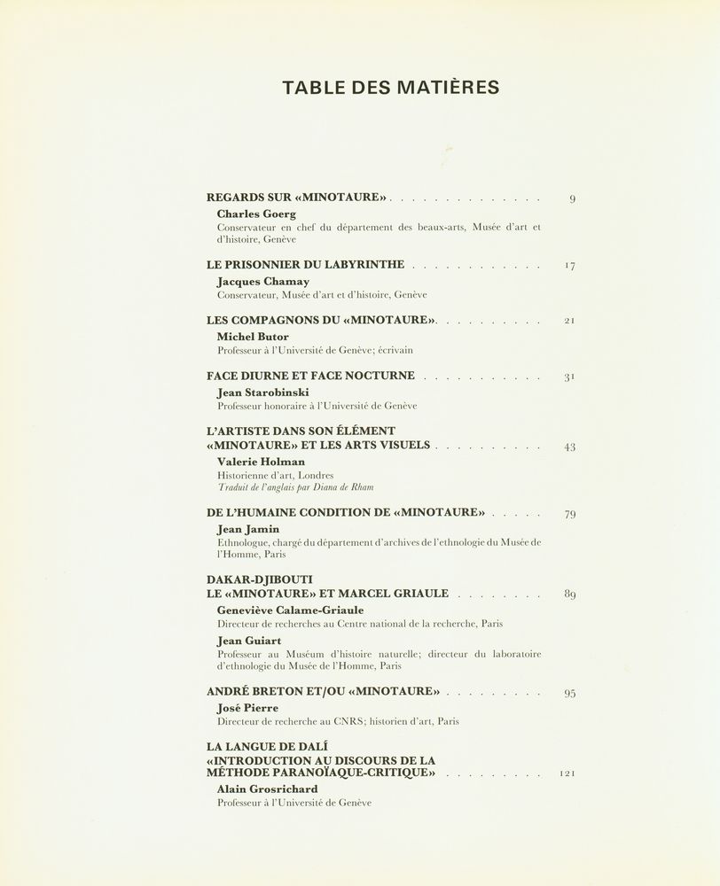 《REGARDS SUR MINOTAURE : LA REVUE À TÊTE DE BÊTE》 2