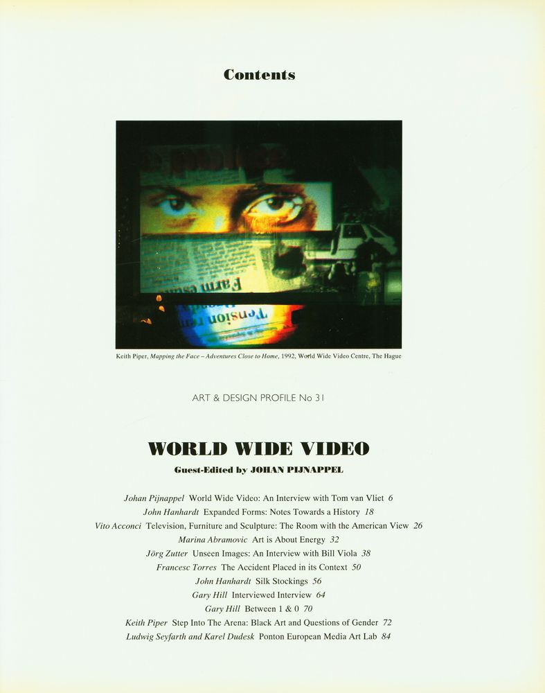 『ART & DESIGN』 Vol 8 No 7/8 July - August 1993 2