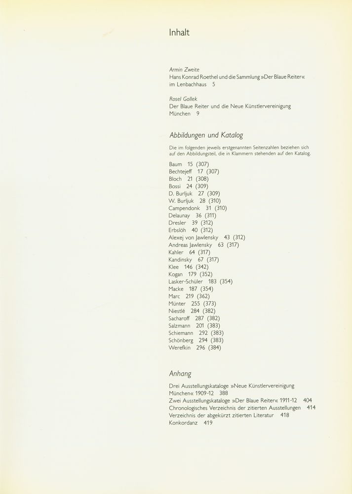 『Der Blaue Reiter im Lenbachhaus München : Katalog der Sammlung in der Städtischen Galerie』 2