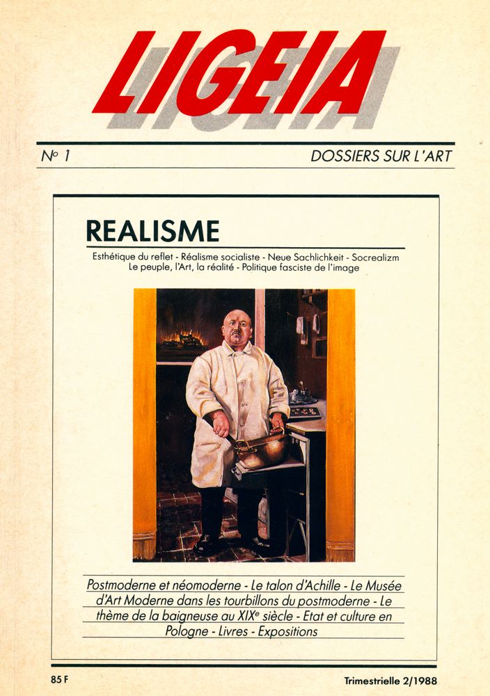 『LIGEIA』 Nº 1 AVRIL/JUIN 1988 1