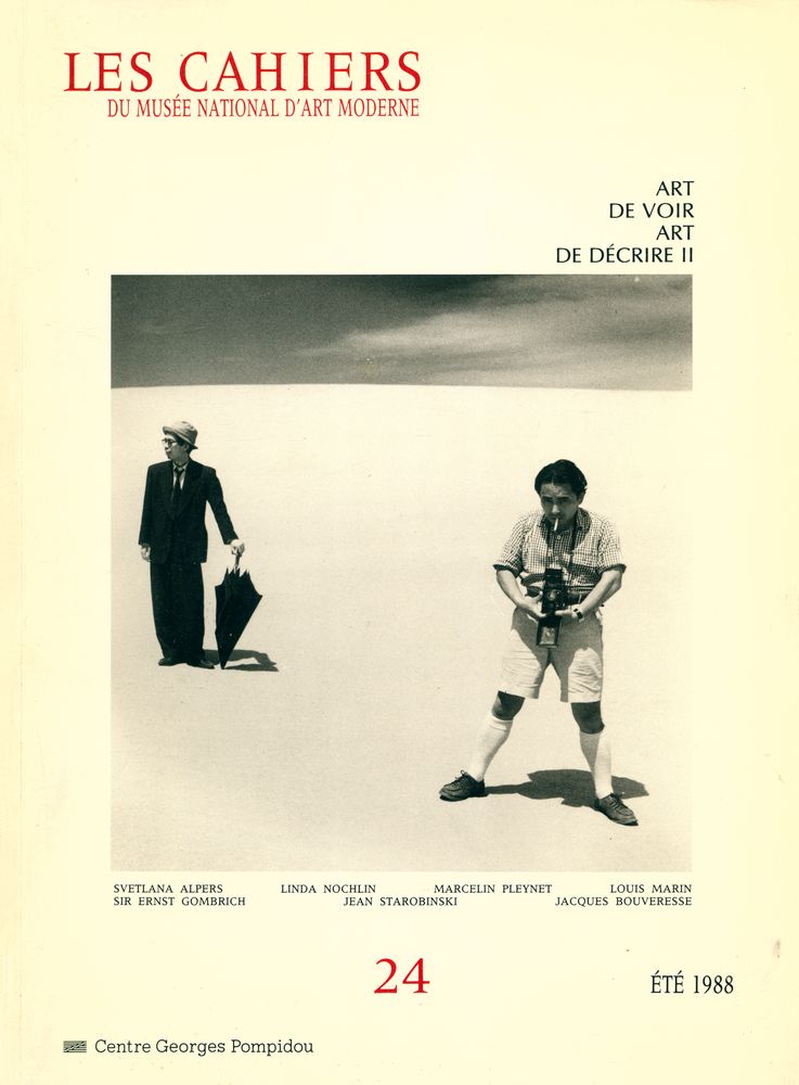 『LES CAHIERS DU MUSÉE NATIONAL D'ART MODERNE』 24 ÉTÉ 1988 1