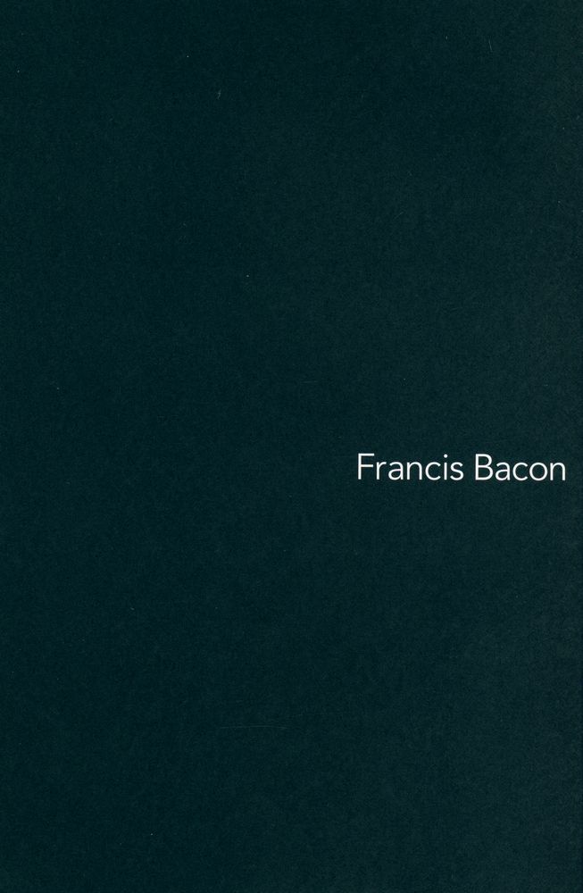 『Francis Bacon in conversation with Michel Archimbaud』 2