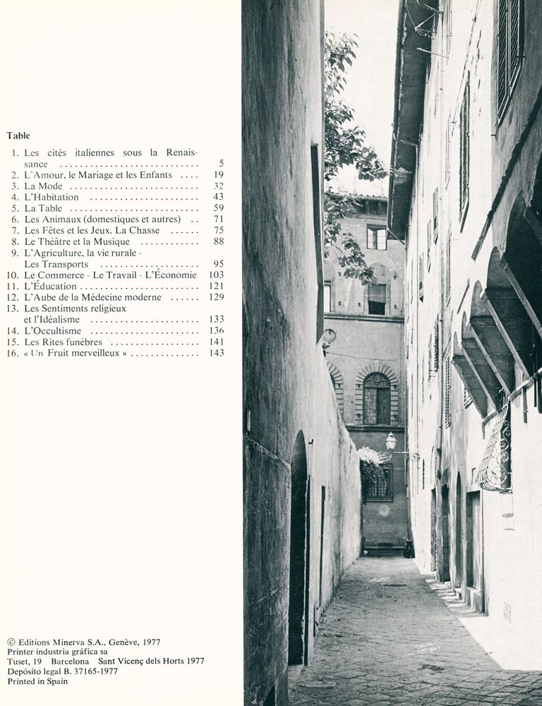 『LA VIE EN ITALIE SOUS LA RENAISSANCE』 2