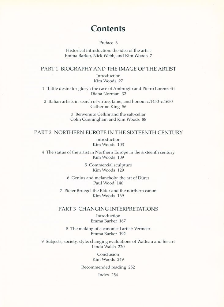 『The changing status of the artist』 2