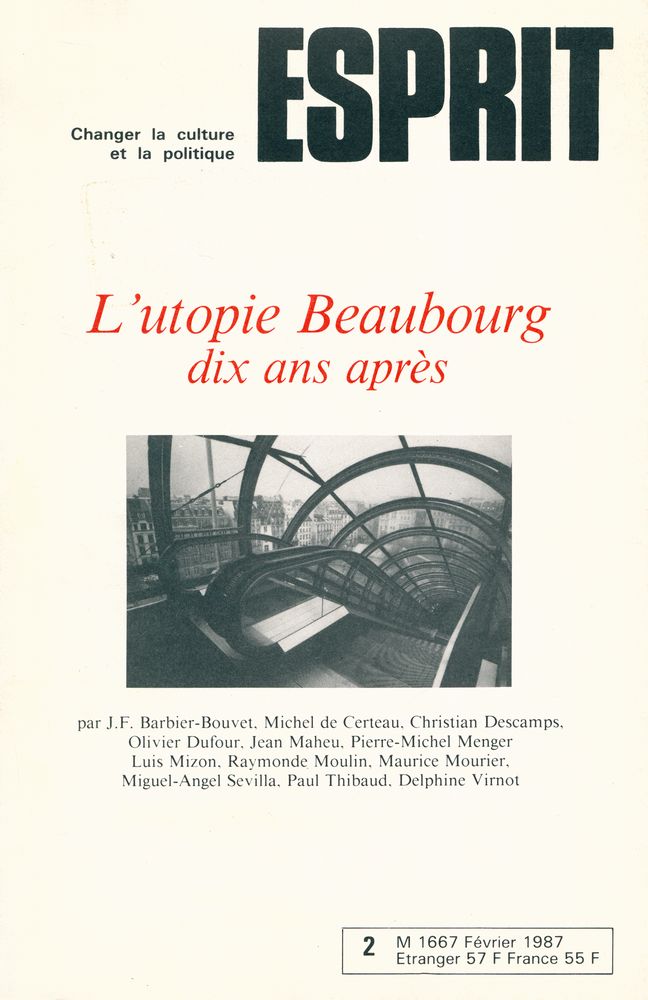 『ESPRIT』 Nº123 Février 1987 1