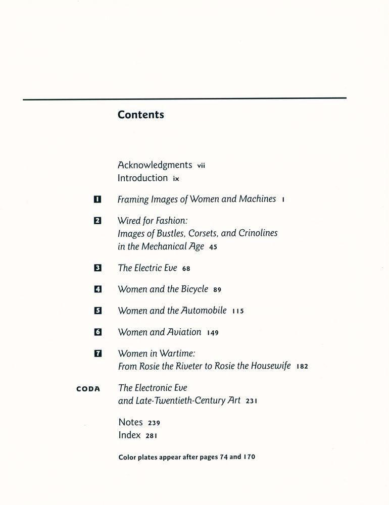 『Women and the Machine : representations from the spinning wheel to the electronic age』 2