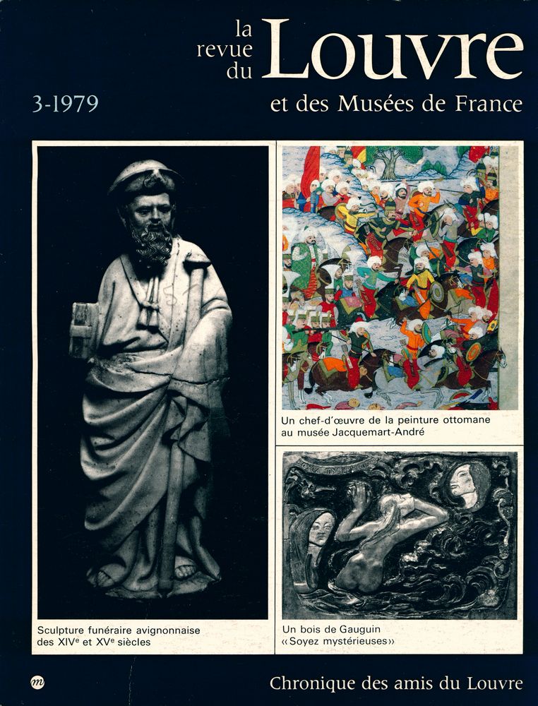 『la revue du Louvre et des Musées de France』 3 - 1979 1