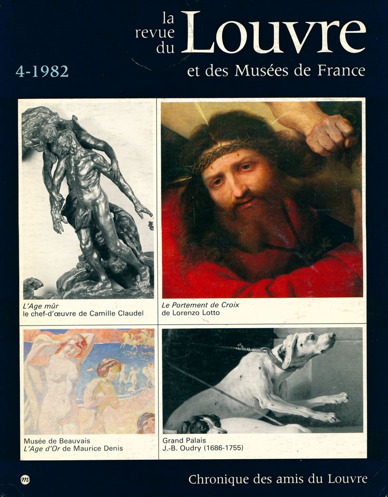 『la revue du Louvre et des Musées de France』 4 - 1982 1