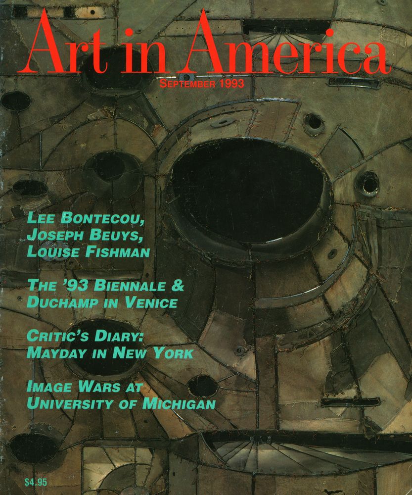 『Art in America』 Vol. 81 No. 9 September 1993 1