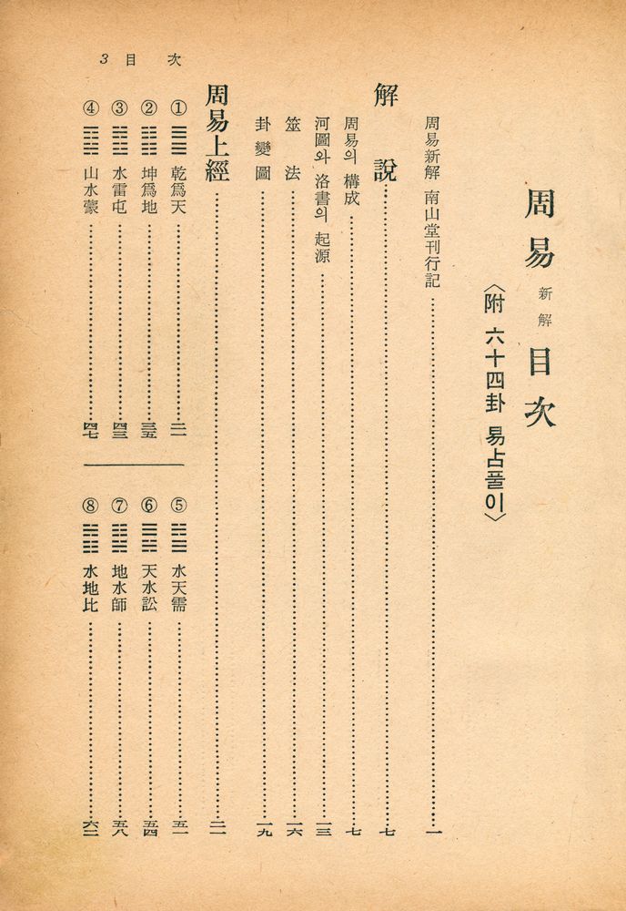 『周易 新解(주역 신해)』 2