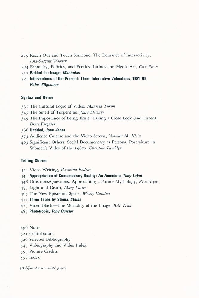 『Illuminating Video : An Essential Guide to Video Art』 3