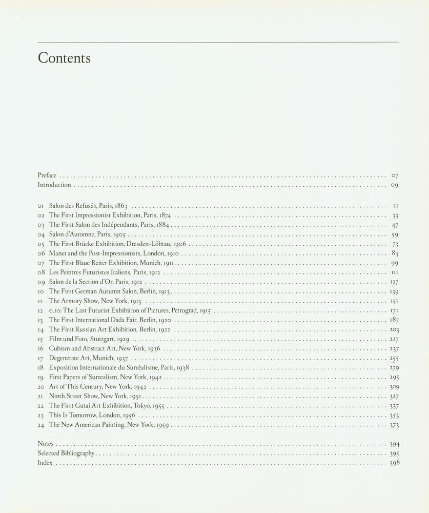 『Salon to Biennial - Exhibitions : That Made Art History ,Volume 1 : 1863 - 1959』 2